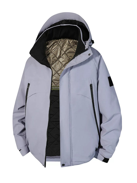 Men's Full Size Hooded Zip Up Winter Jacket Plus Size - PBNJ FASHIONS