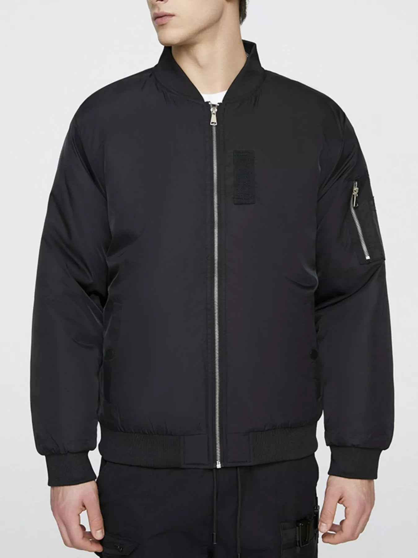 Men's Plus Size Lightweight Bomber Jacket - PBNJ FASHIONS