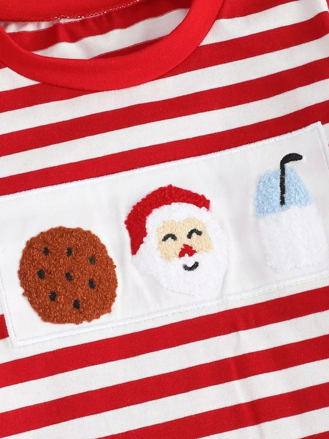 Children's Christmas Striped Pajama Set - PBNJ FASHIONS