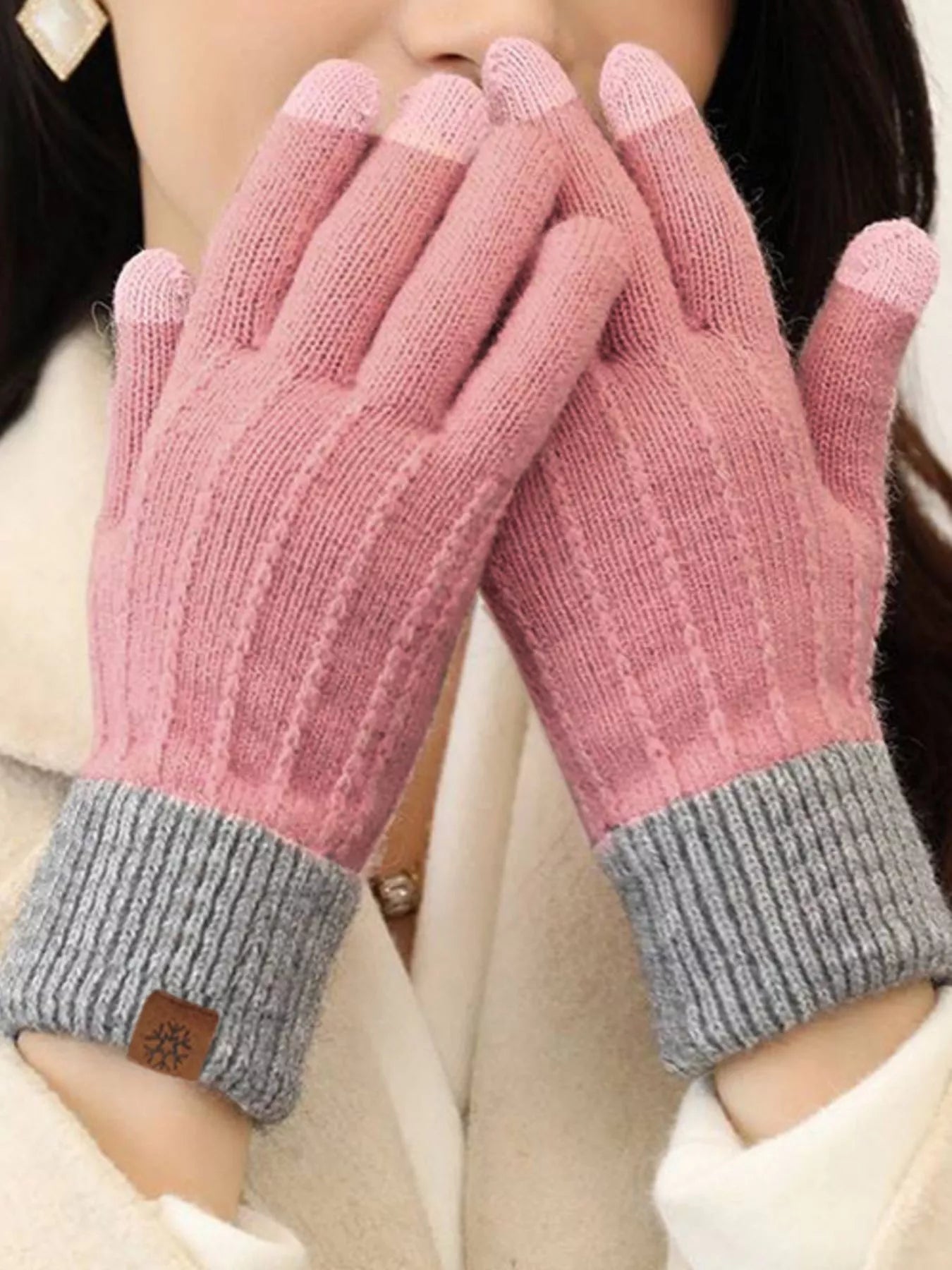 Warm Knitted Touchscreen Gloves - PBNJ FASHIONS