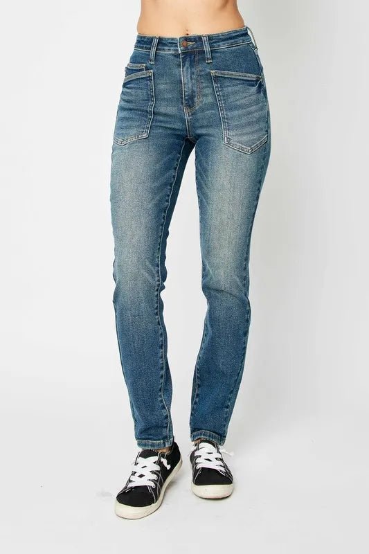Judy Blue Full Size High Waist Skinny Jeans - PBNJ FASHIONS