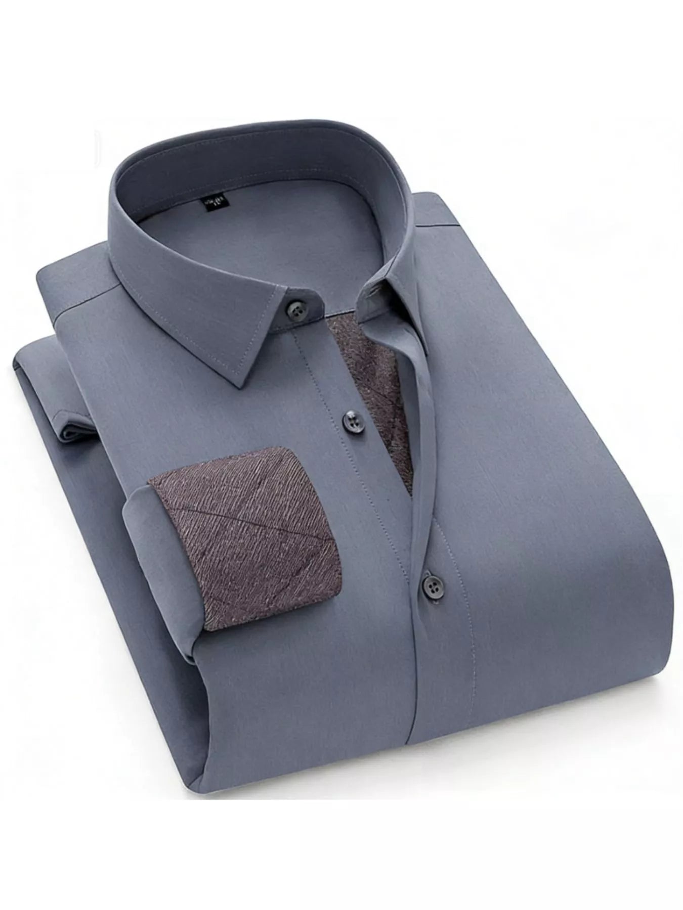 Men's Full Size Slim Fit Long Sleeve Shirt Plus Size - PBNJ FASHIONS