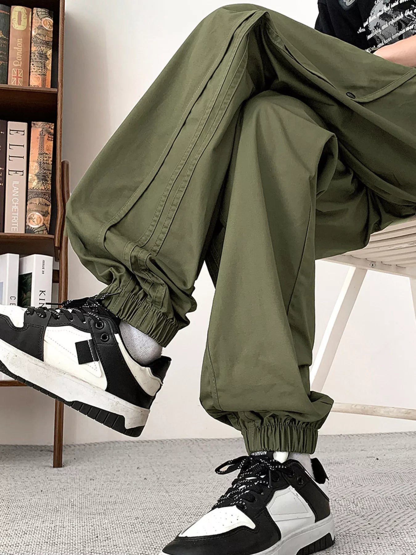 Men's Plus Size Relaxed Fit Cargo Pants - PBNJ FASHIONS