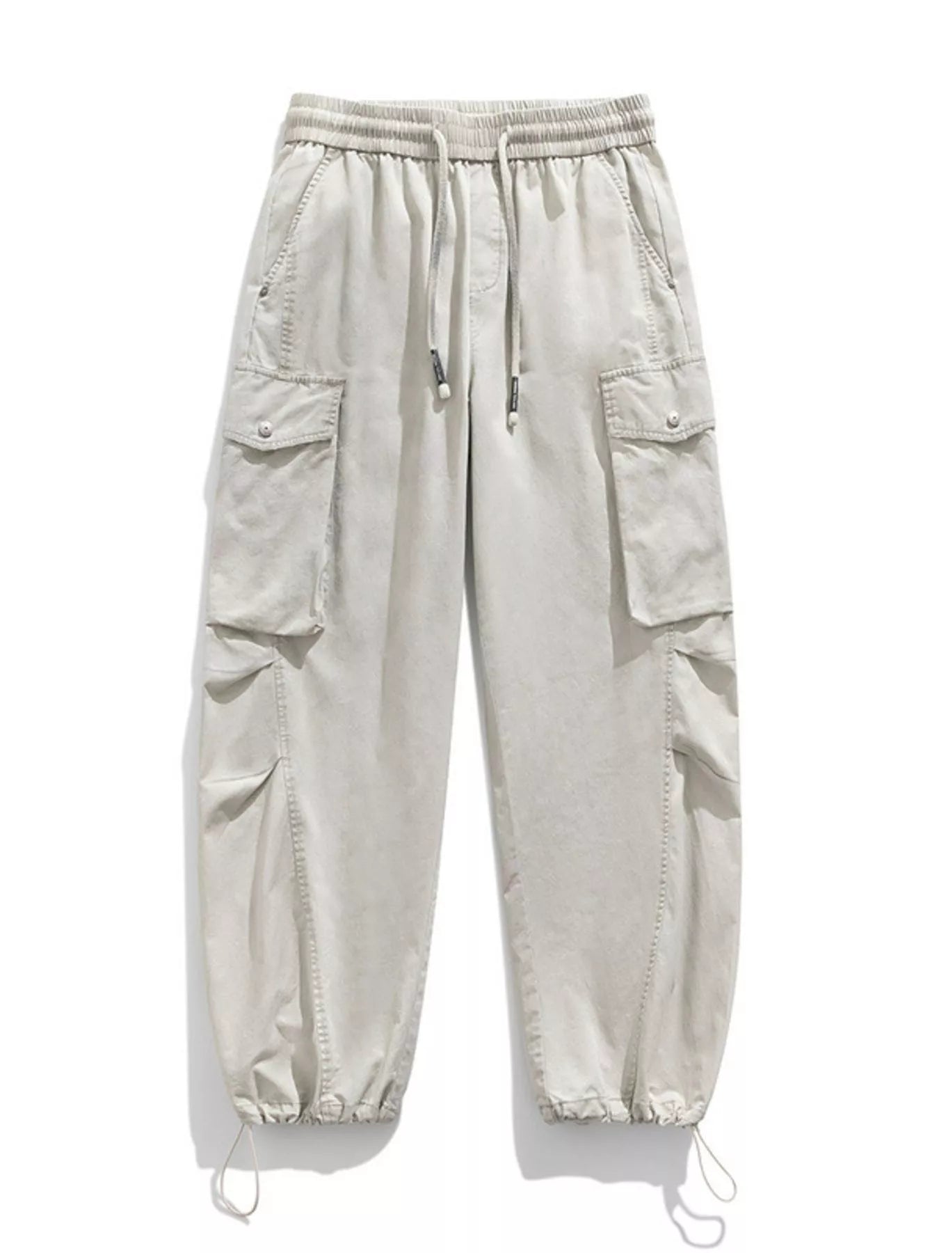 Men's Plus Size Casual Loose Fit Cargo Pants - PBNJ FASHIONS
