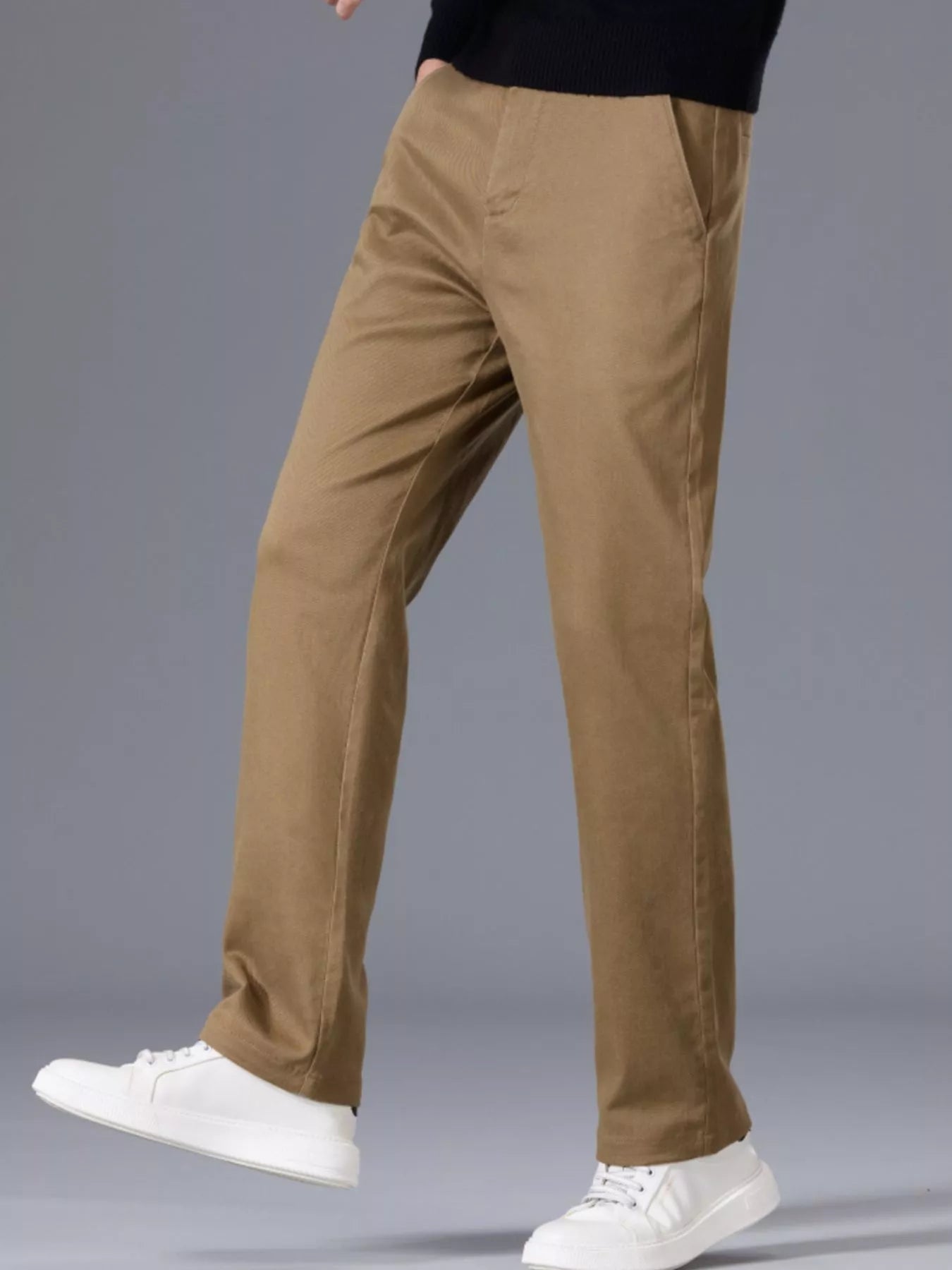 Men's Classic Straight - Leg Pants - PBNJ FASHIONS