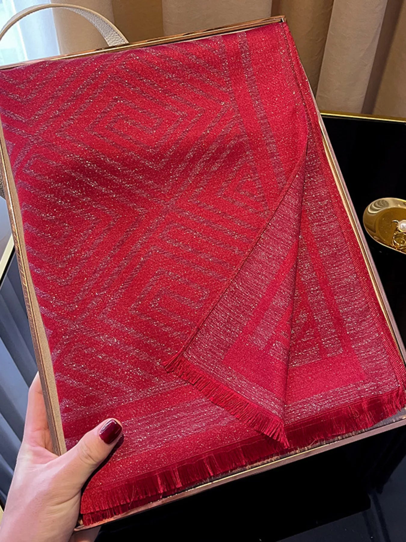 Raw Hem Lightweight Scarf - PBNJ FASHIONS
