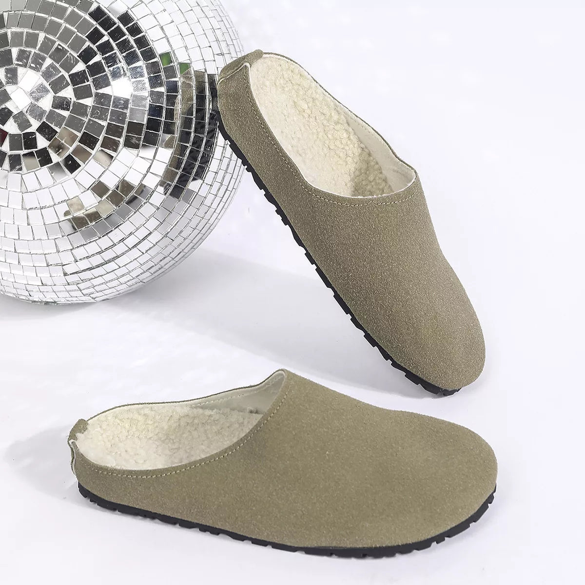 Round Toe Flats Slippers - PBNJ FASHIONS