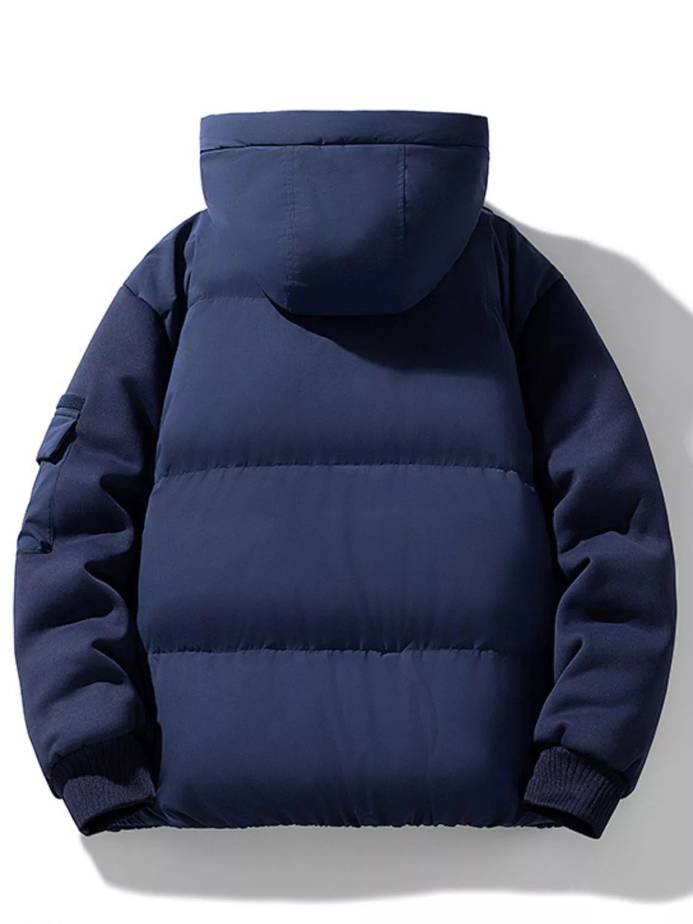 Men's Plus Size Warm Hooded Padded Puffer Jacket - PBNJ FASHIONS