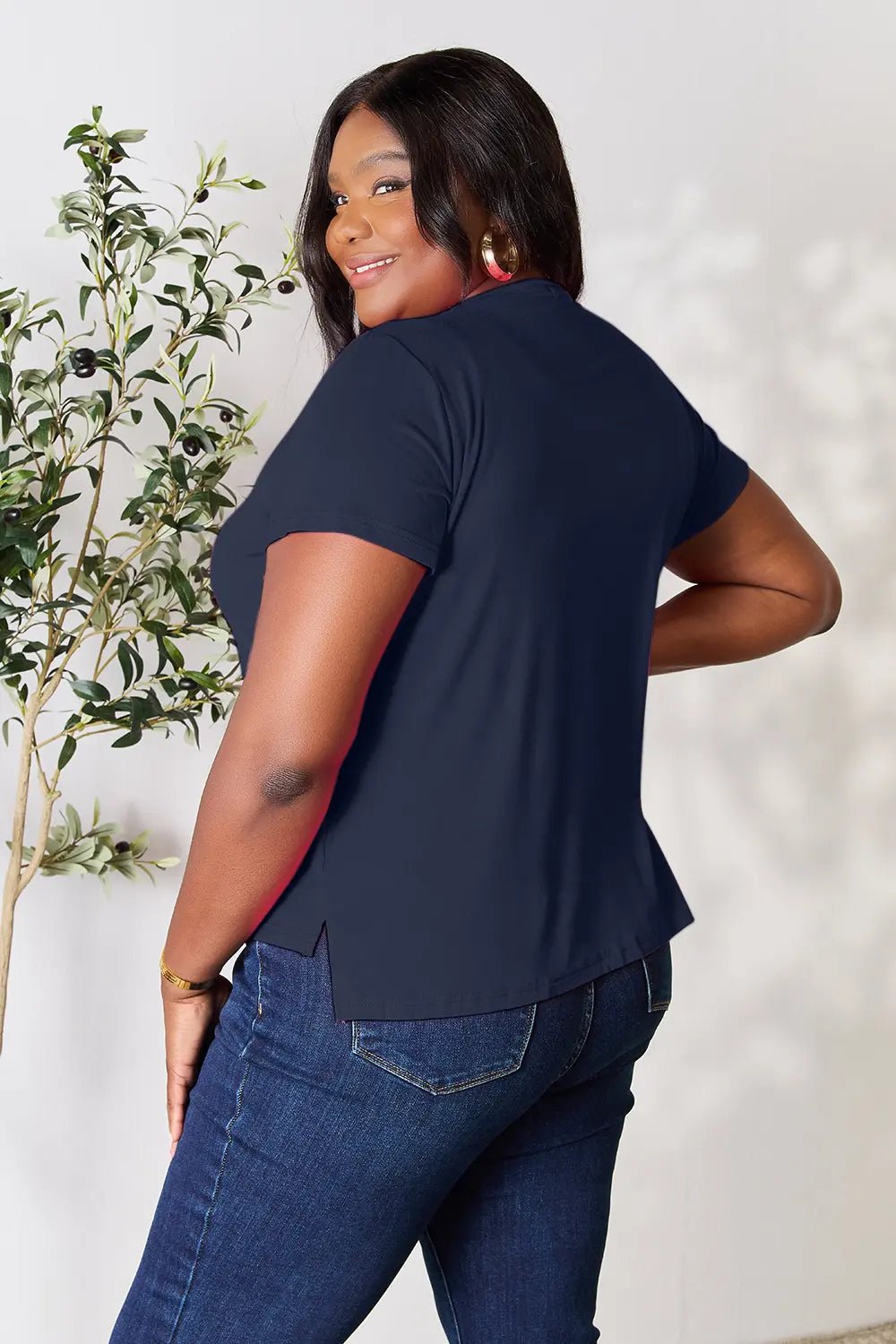 Basic Bae Full Size Round Neck Short Sleeve T-Shirt - PBNJ FASHIONS