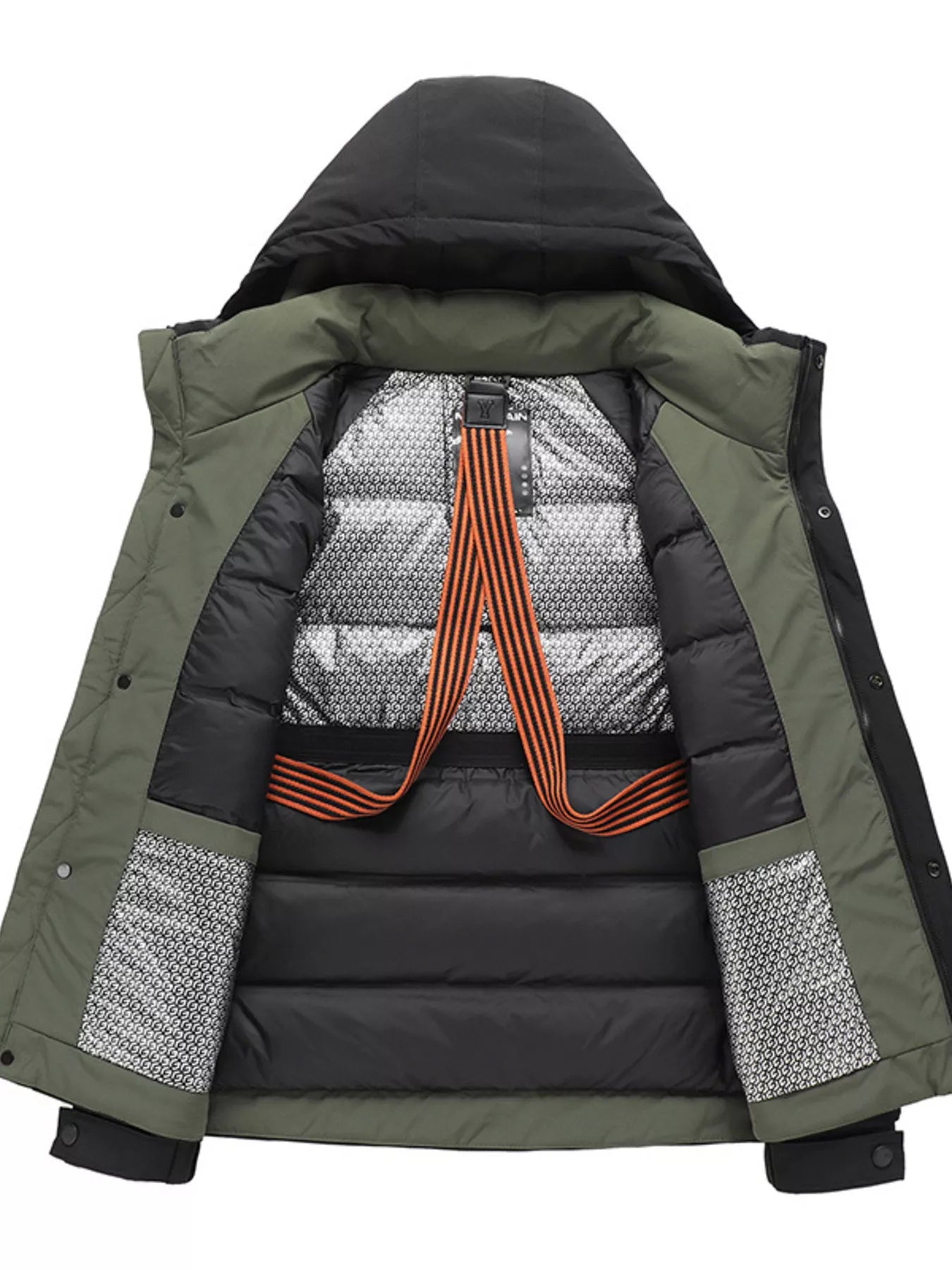 Men's Plus Size Hooded Padded Winter Jacket - PBNJ FASHIONS