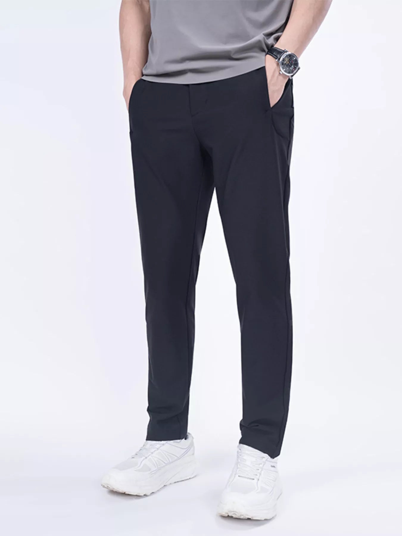 Men's Plus Size Slim - Fit Casual Pants - PBNJ FASHIONS