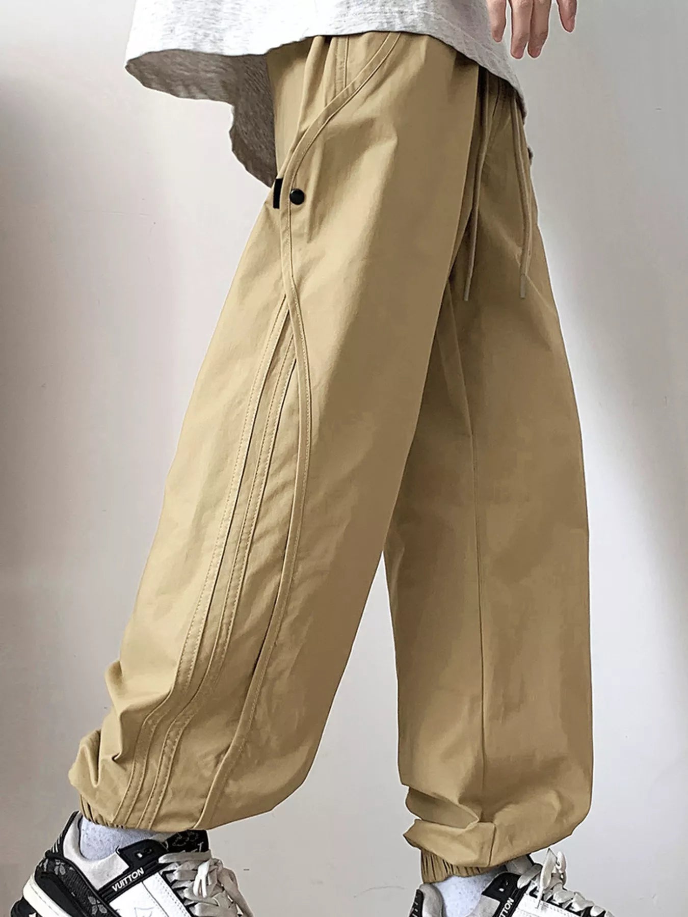 Men's Plus Size Relaxed Fit Cargo Pants - PBNJ FASHIONS
