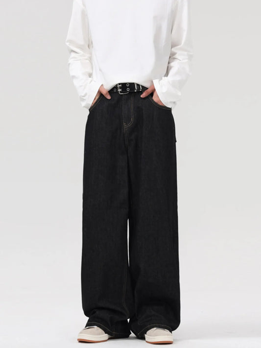 Men's Wide Leg Jeans - PBNJ FASHIONS