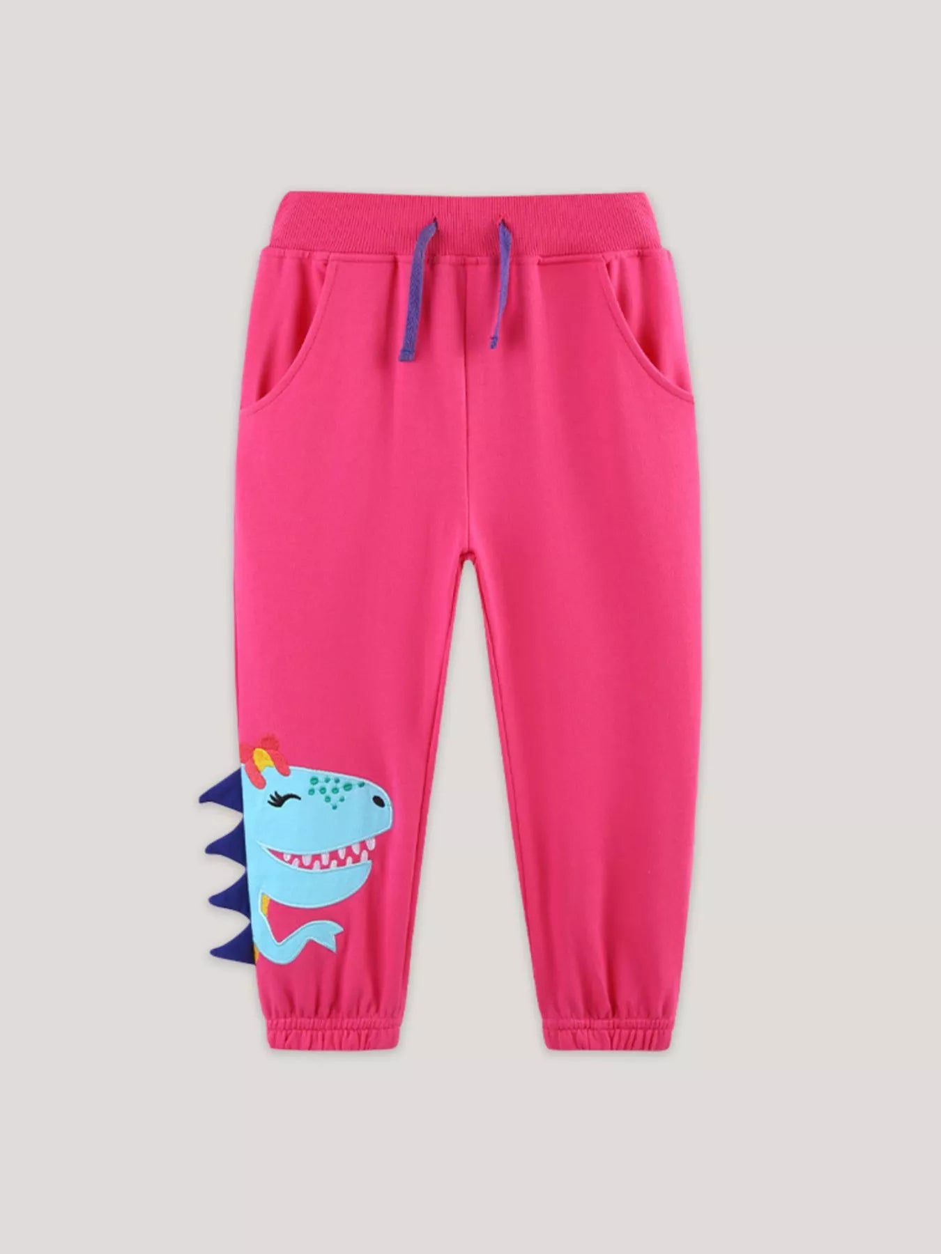 Children's Dinosaur Drawstring Joggers - PBNJ FASHIONS