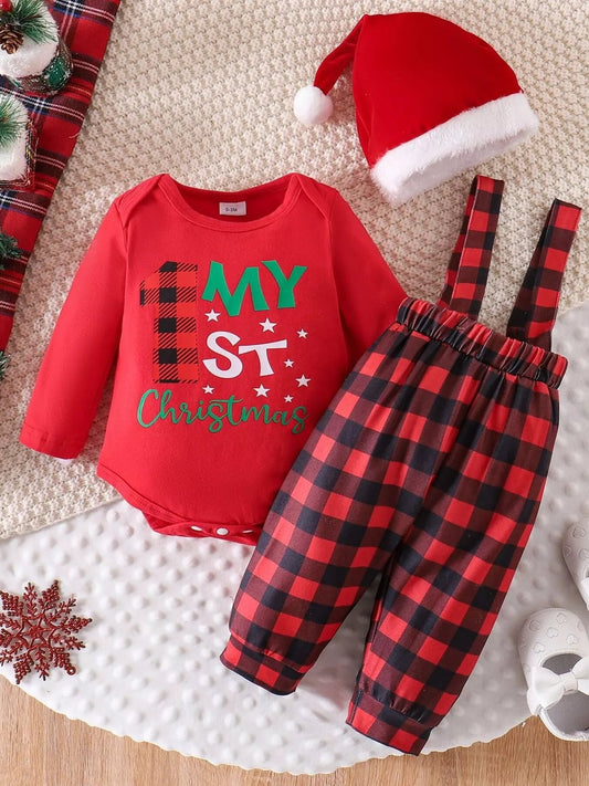 Children's First Christmas Outfit Set - PBNJ FASHIONS
