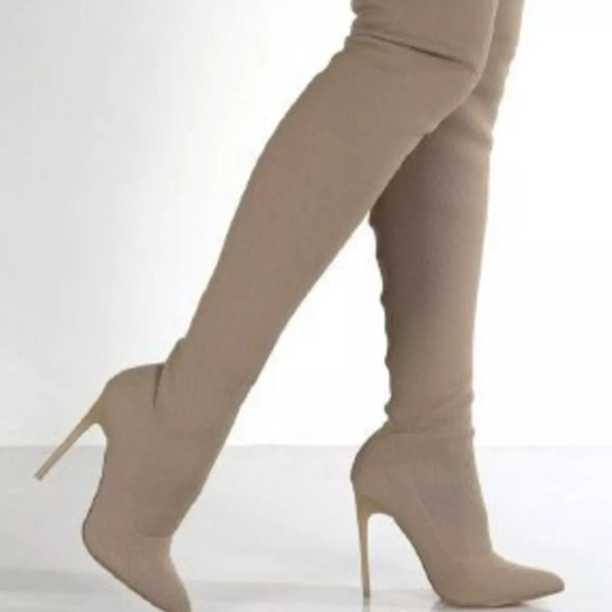 Point Toe Stiletto Boots - PBNJ FASHIONS