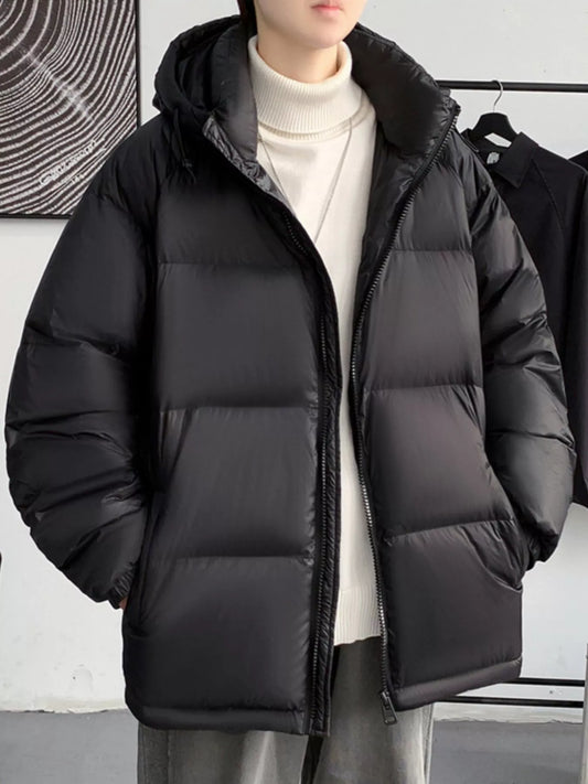 Men's Full Size Warm Padded Hooded Puffer Jacket Plus Size - PBNJ FASHIONS