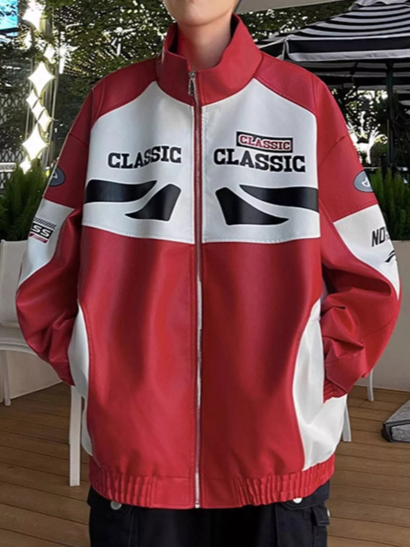 Men's Plus Size Zip Up Long Sleeve Jacket - PBNJ FASHIONS