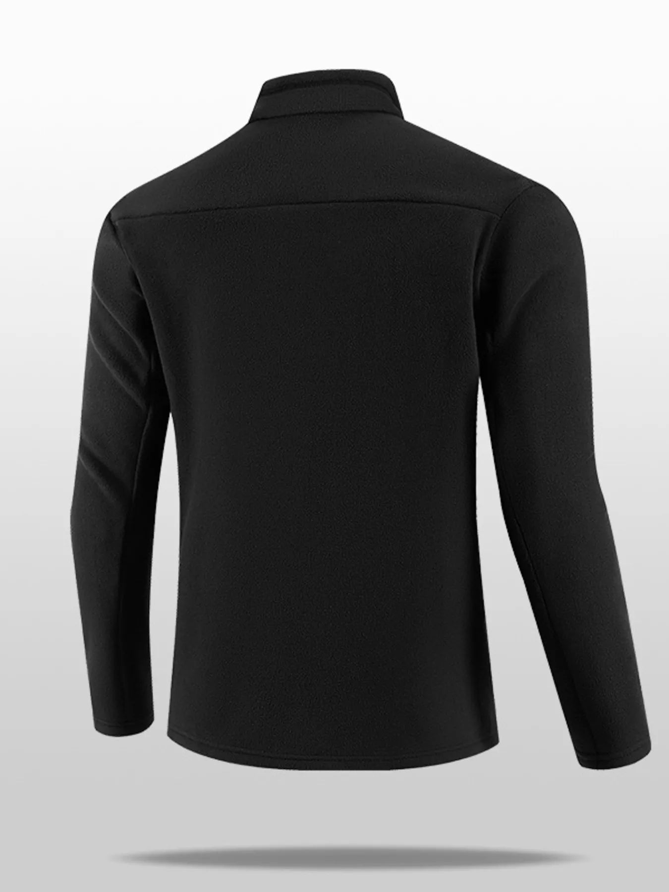 Men's Plus Size Full - Zip Fleece Jacket - PBNJ FASHIONS