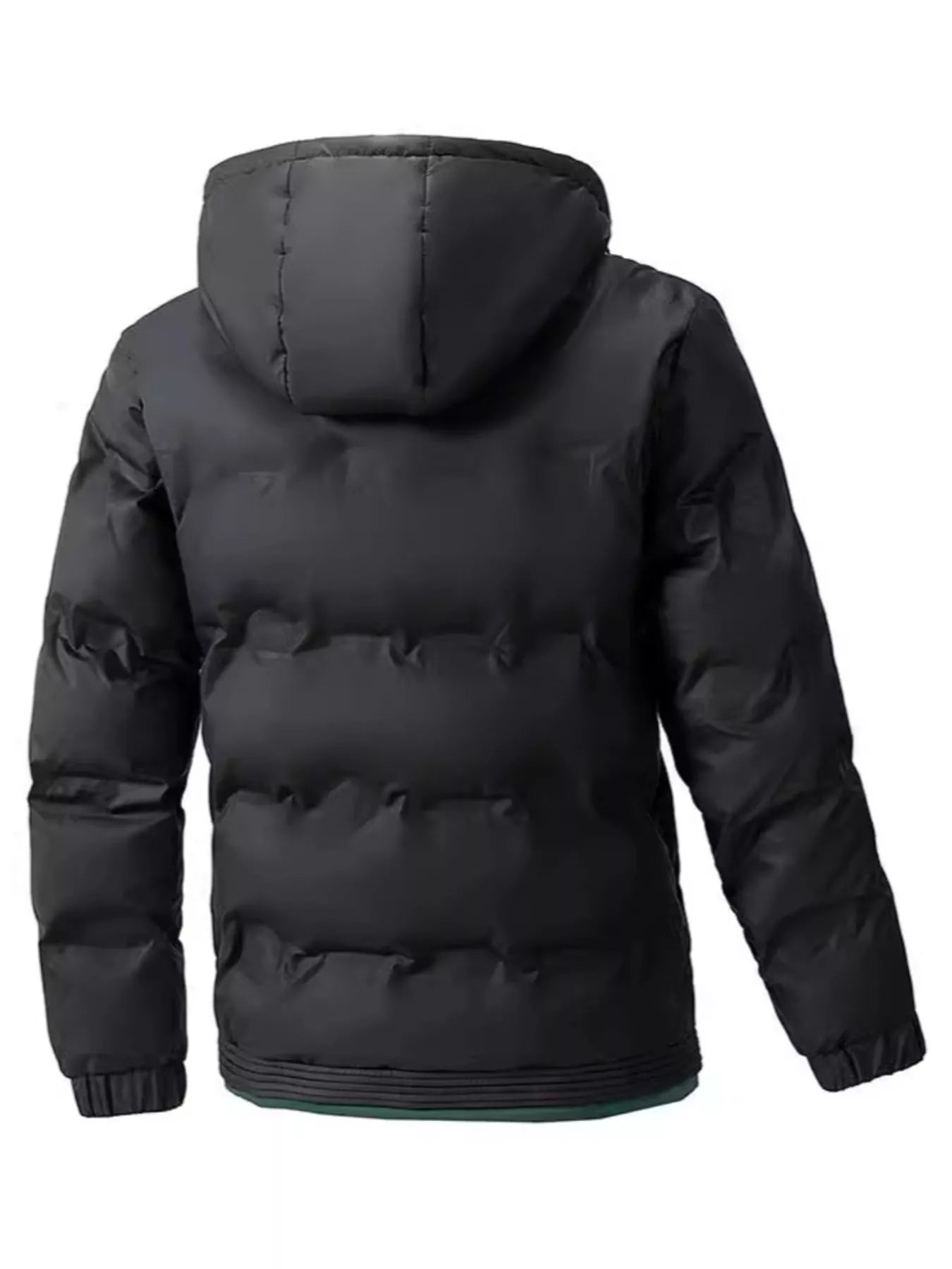 Men's Plus Size Warm Padded Hooded Puffer Jacket - PBNJ FASHIONS