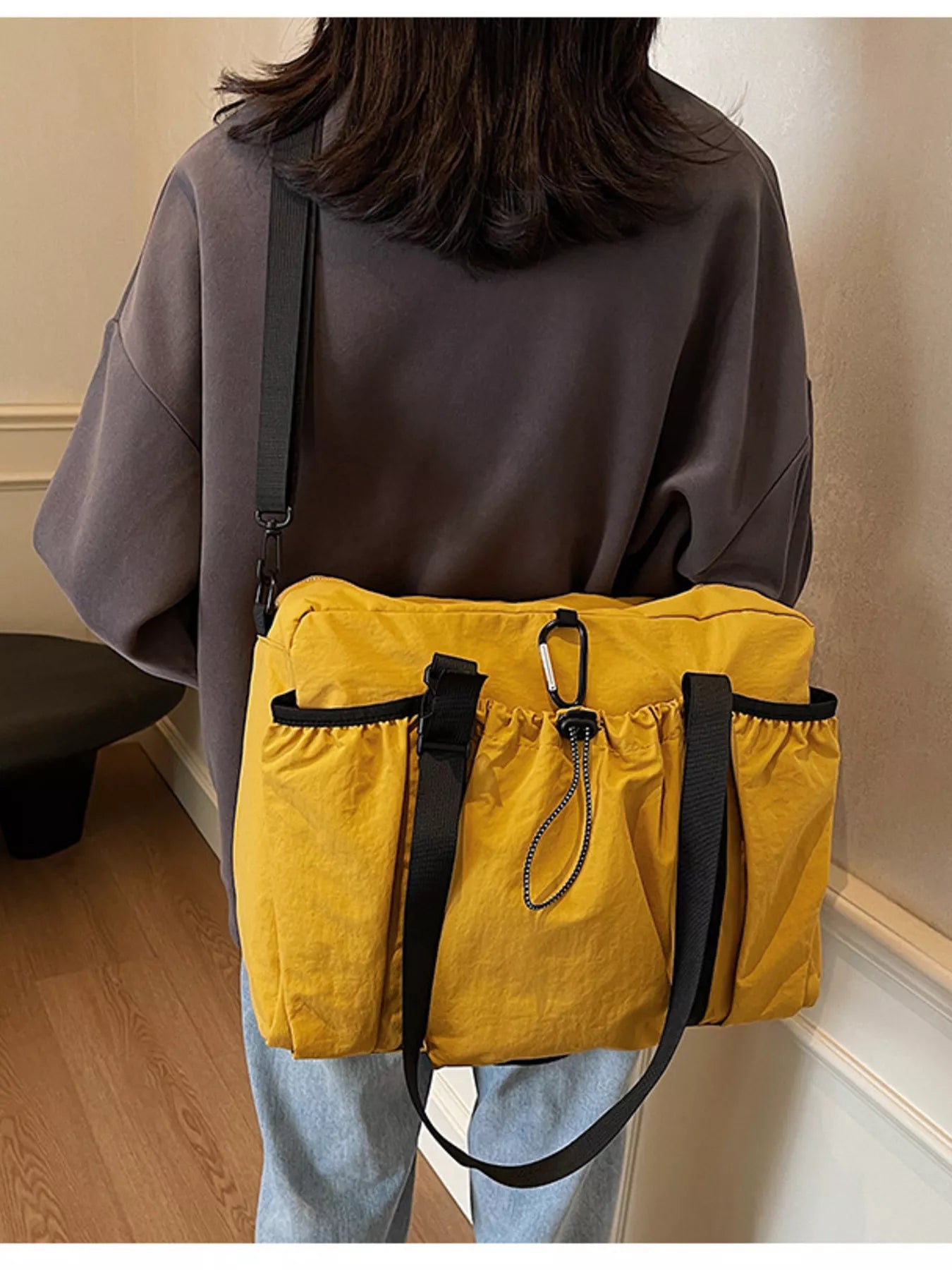 Canvas Travel Duffel Bag - PBNJ FASHIONS