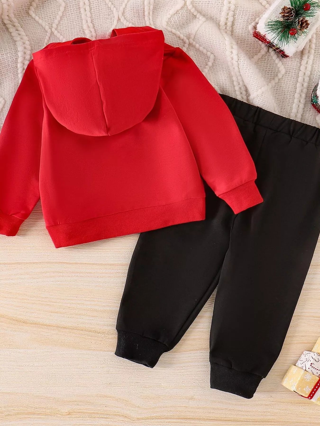 Children's Christmas Santa Hoodie & Pants Set - PBNJ FASHIONS