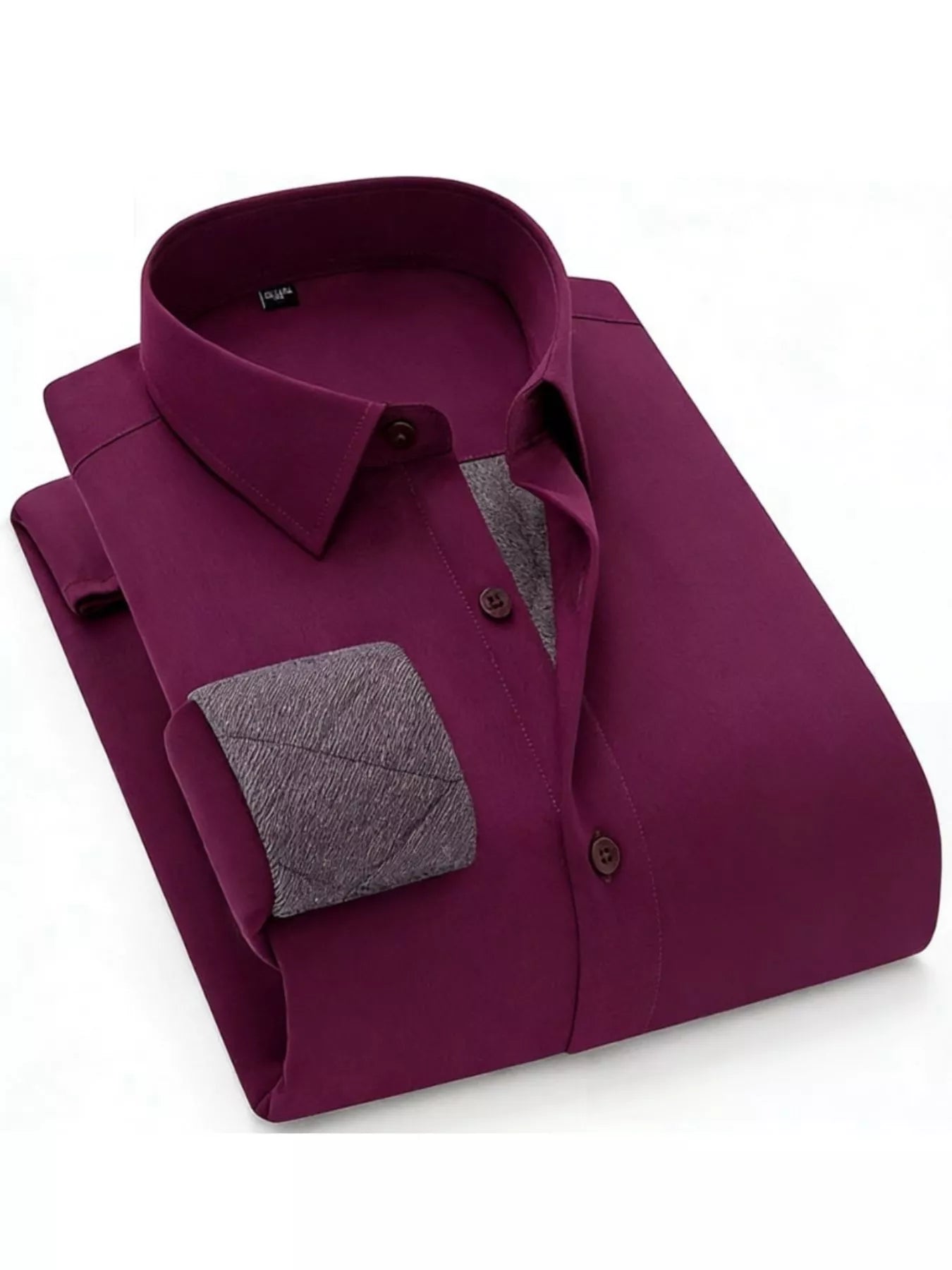 Men's Full Size Slim Fit Long Sleeve Shirt Plus Size - PBNJ FASHIONS