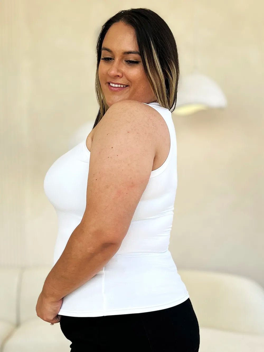 Basic Bae Full Size Round Neck Slim Tank - PBNJ FASHIONS