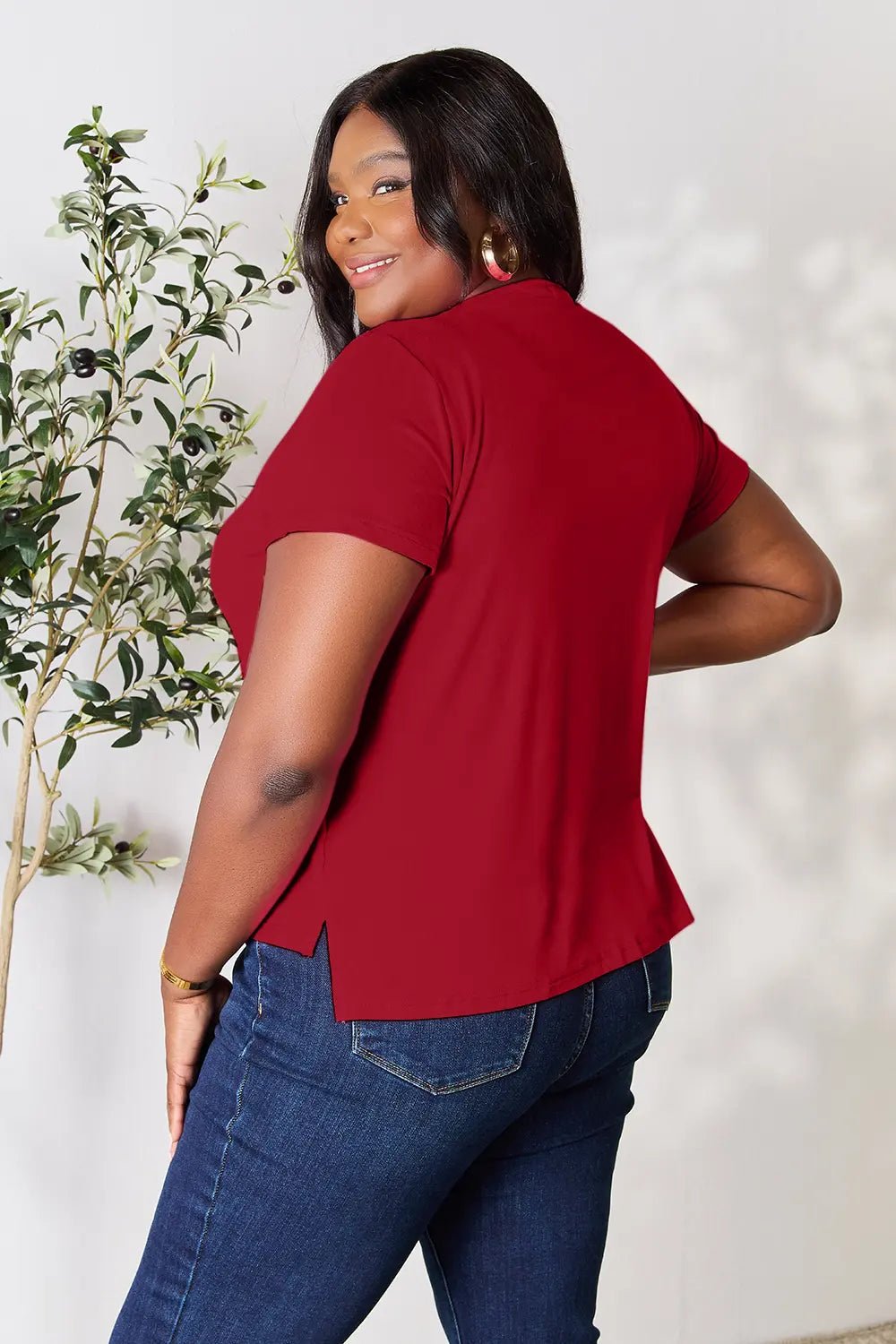 Basic Bae Full Size Round Neck Short Sleeve T-Shirt - PBNJ FASHIONS