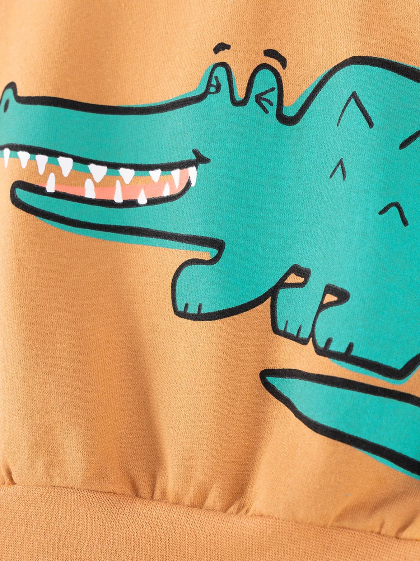 Children's Animal Round Neck Sweatshirt and Pants Set - PBNJ FASHIONS