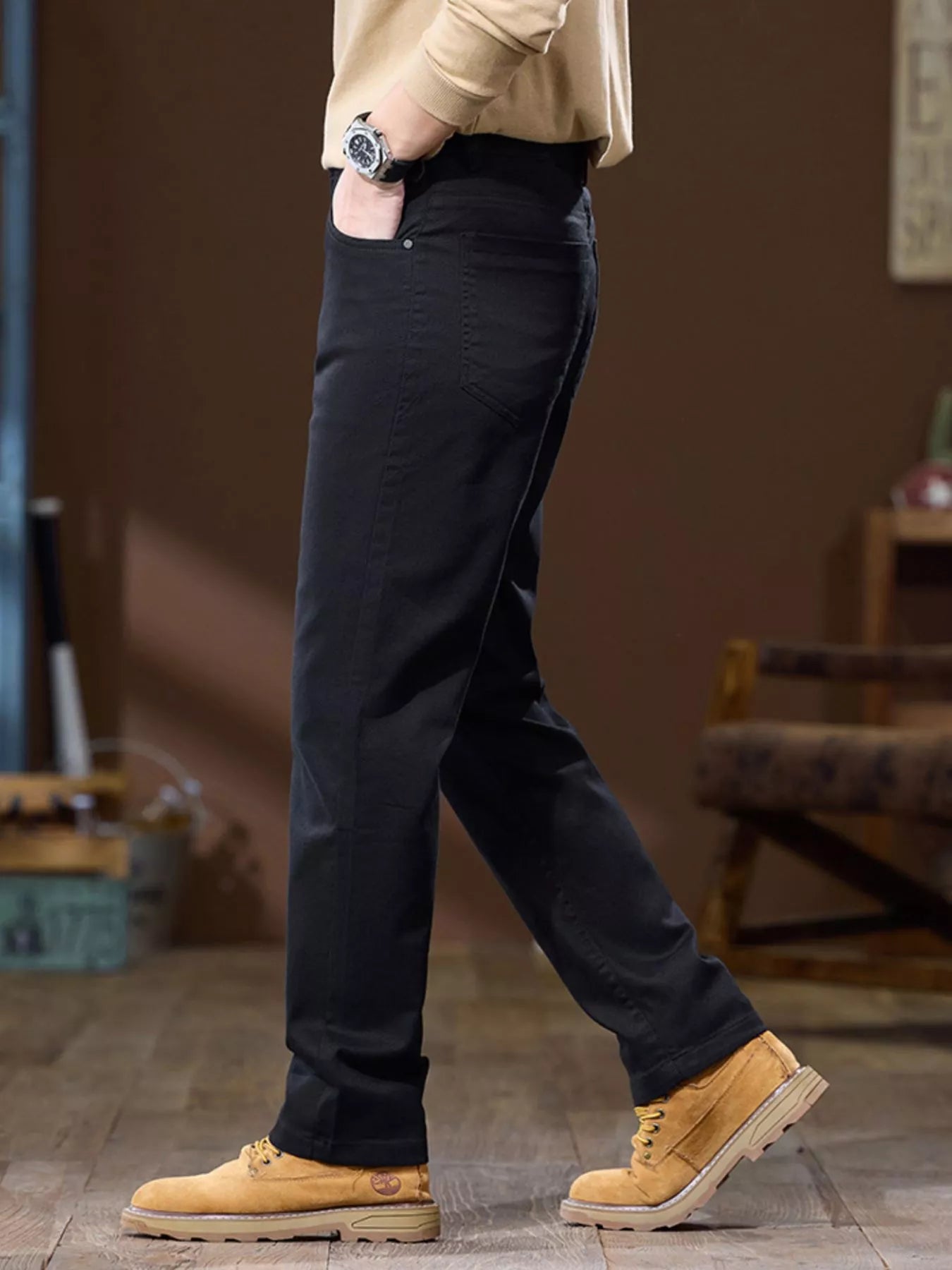 Men's Straight - Leg Pants - PBNJ FASHIONS