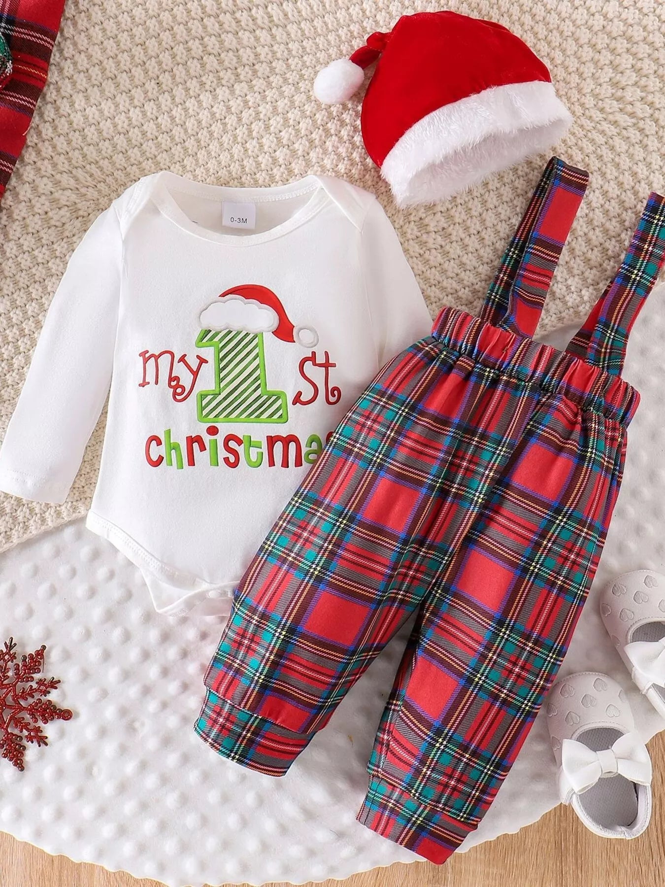 Children's First Christmas Outfit Set - PBNJ FASHIONS