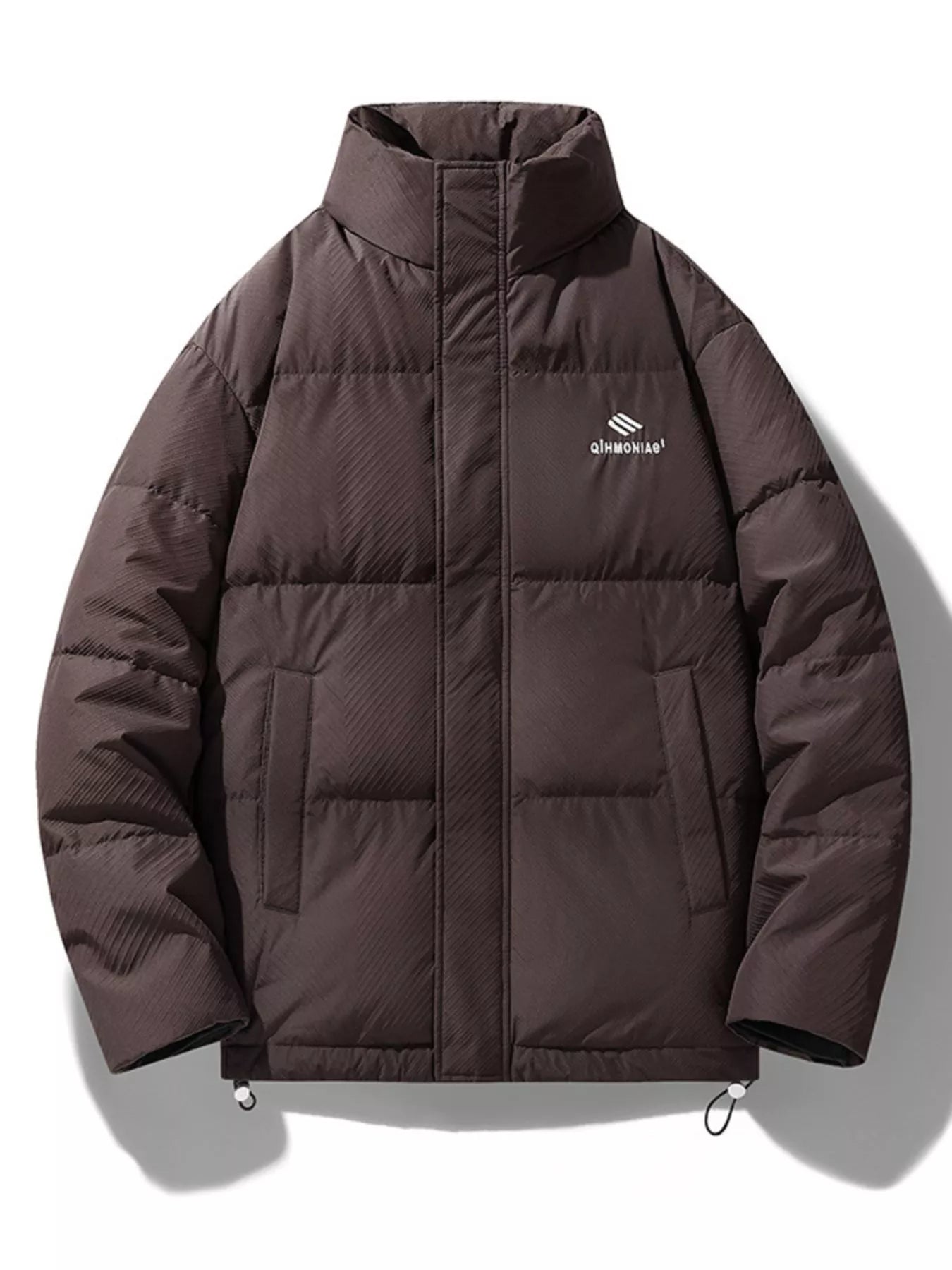 Men's Plus Size Zip Up Padded Puffer Jacket - PBNJ FASHIONS