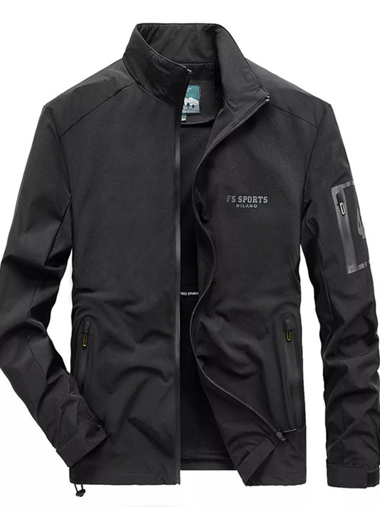 Men's Plus Size Lightweight Zip Up Jacket - PBNJ FASHIONS