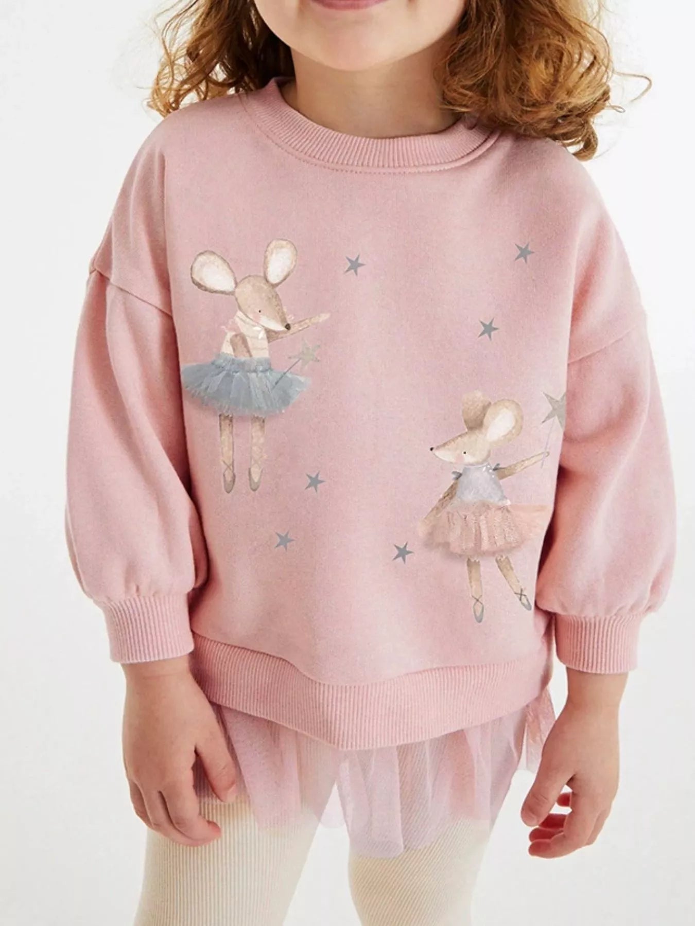 Children's Ballerina Mouse Sweatshirt & Leggings Set - PBNJ FASHIONS