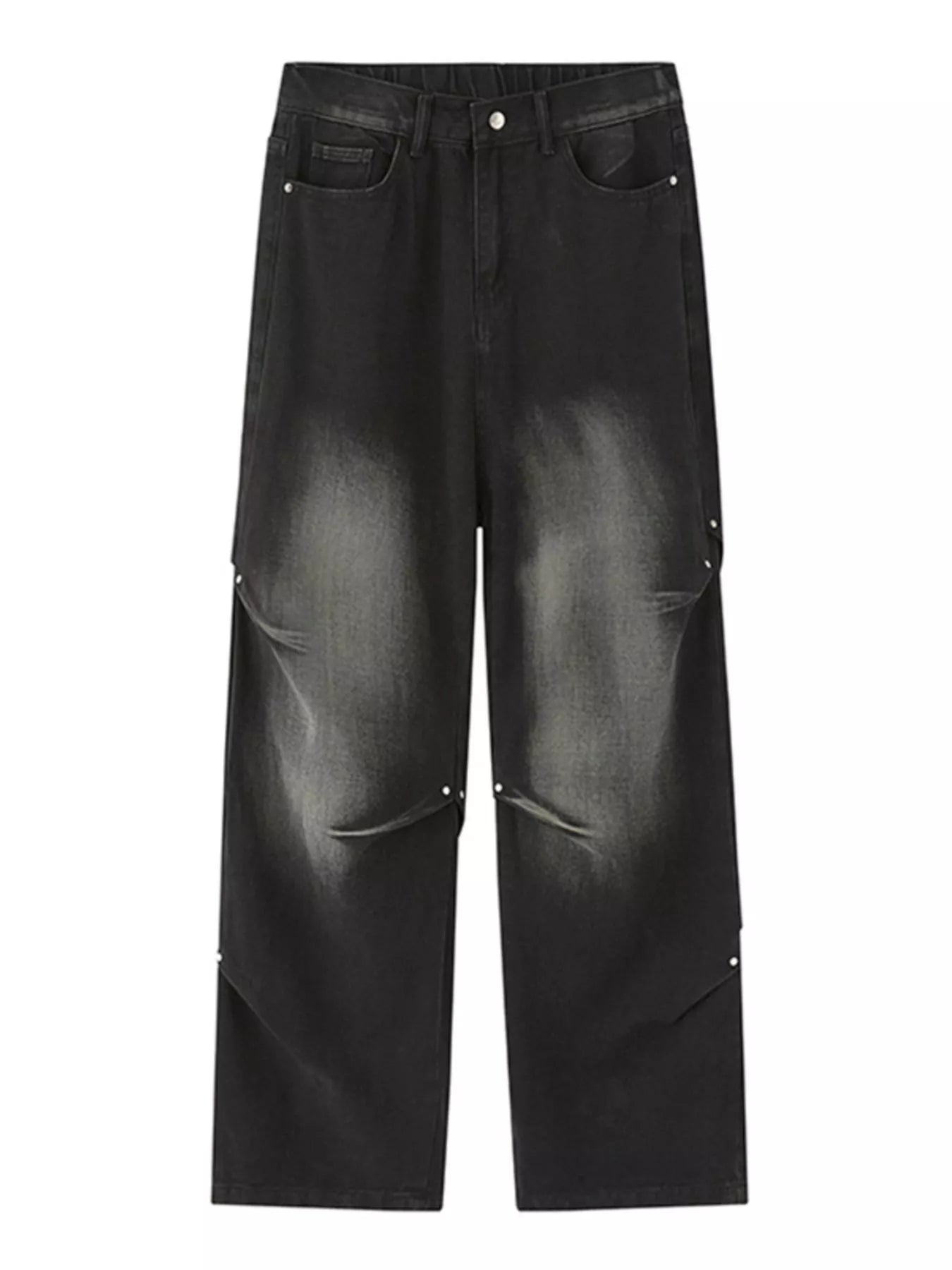 Men's Full Size Wide Leg Gradient Jeans Plus Size - PBNJ FASHIONS