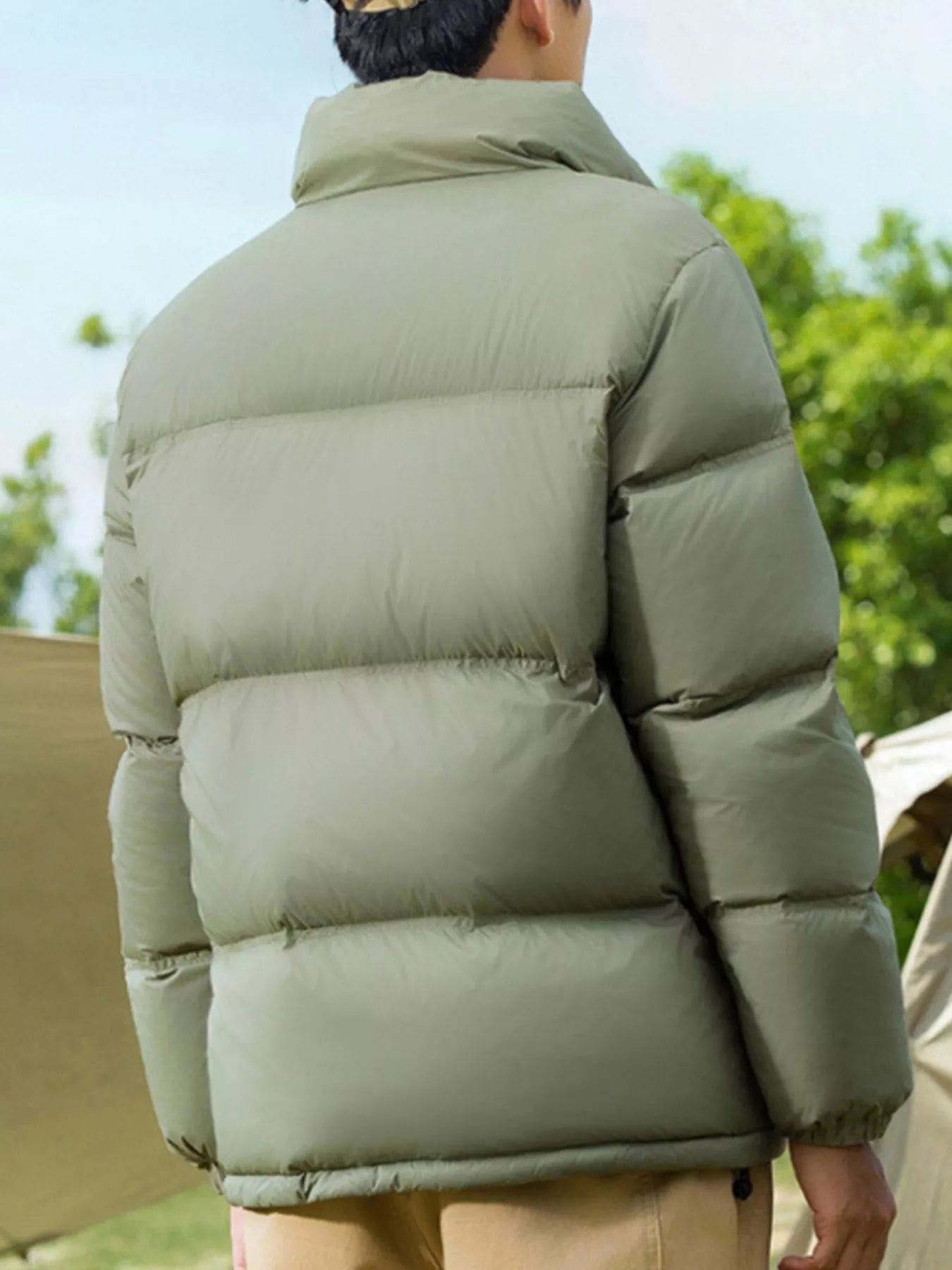 Men's Full Size Lightweight Packable Zip Up Puffer Jacket Plus Size - PBNJ FASHIONS