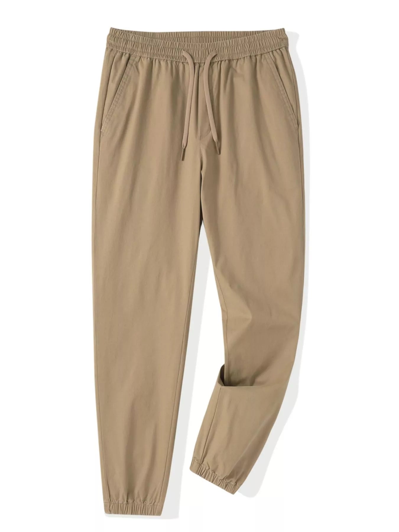 Men's Plus Size Casual Drawstring Ankle Cuffed Pants - PBNJ FASHIONS