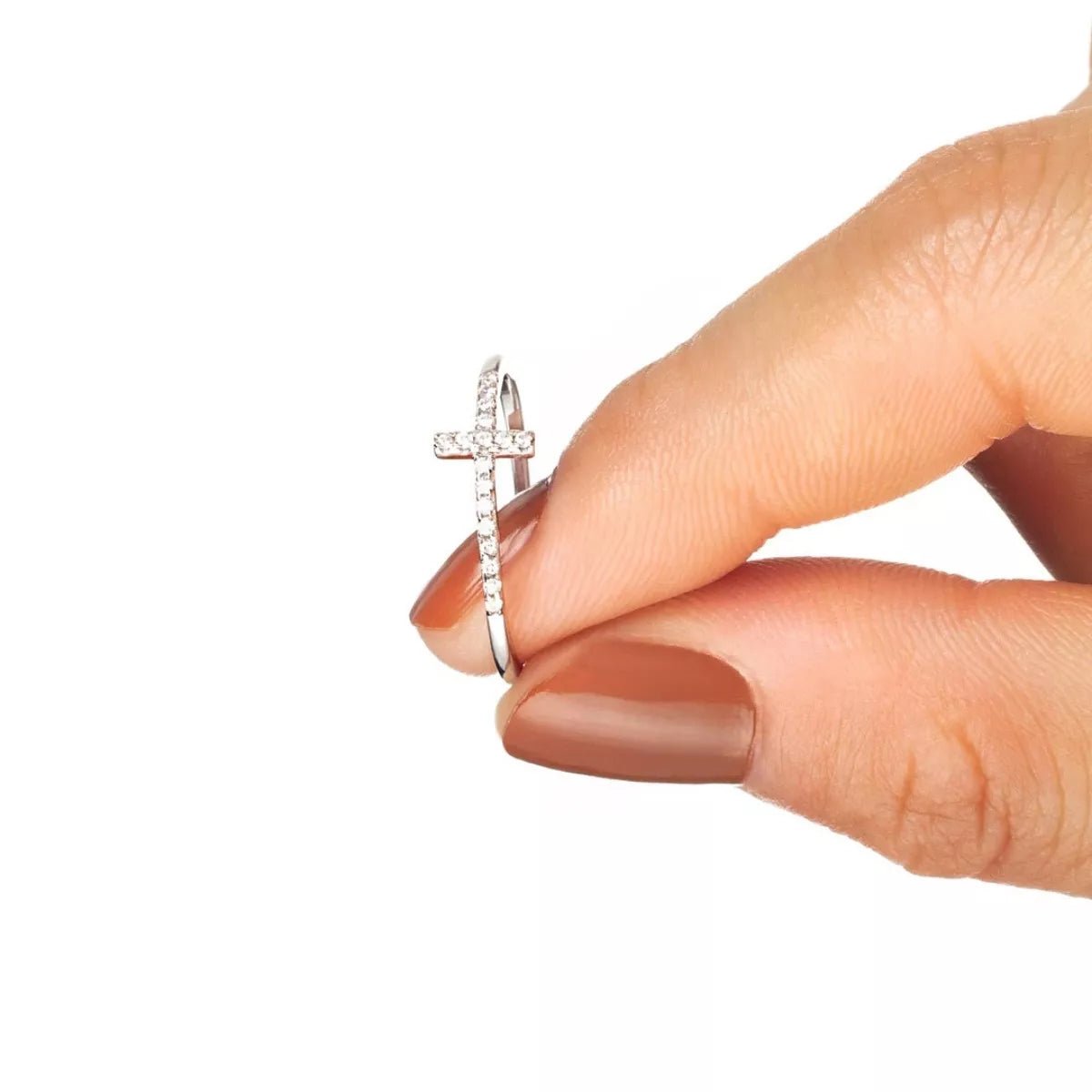 925 Sterling Silver Cross Ring - PBNJ FASHIONS