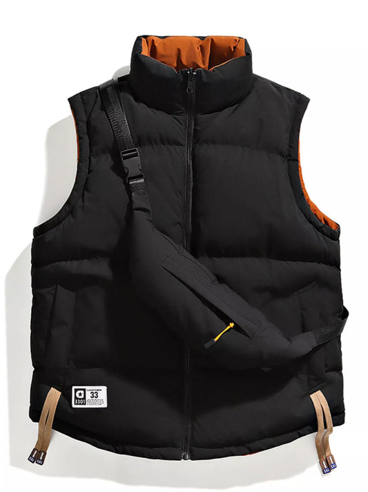 Men's Plus Size Sleeveless Padded Puffer Vest - PBNJ FASHIONS