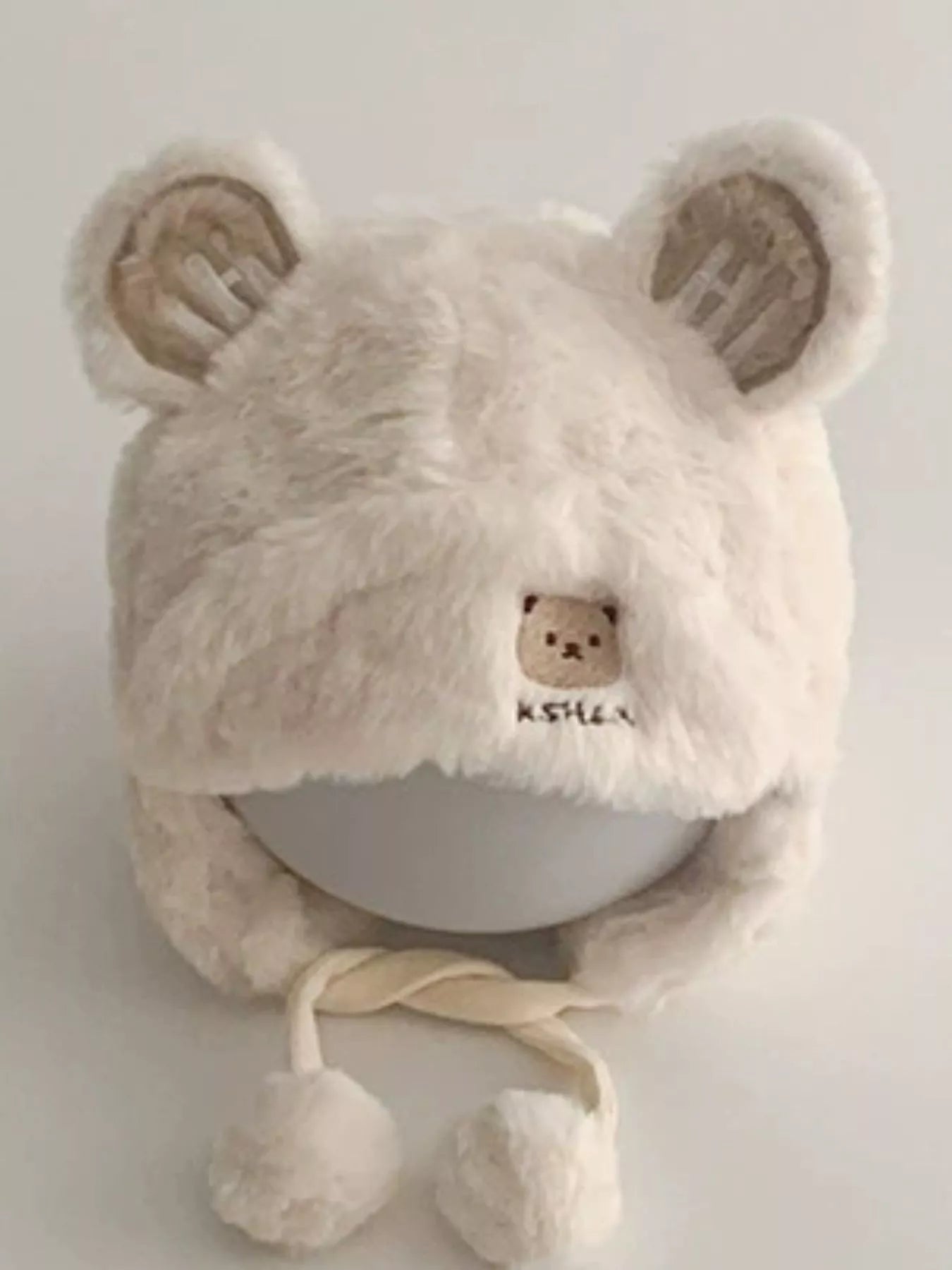 Children's Bear Ear Fluffy Hat - PBNJ FASHIONS