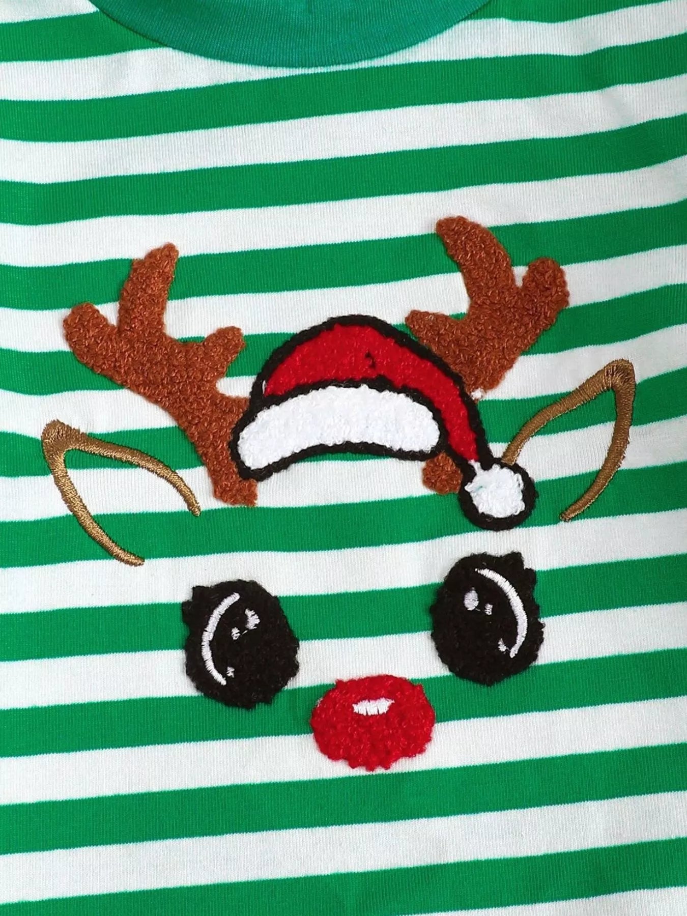 Children's Christmas Striped Pajama Set - PBNJ FASHIONS