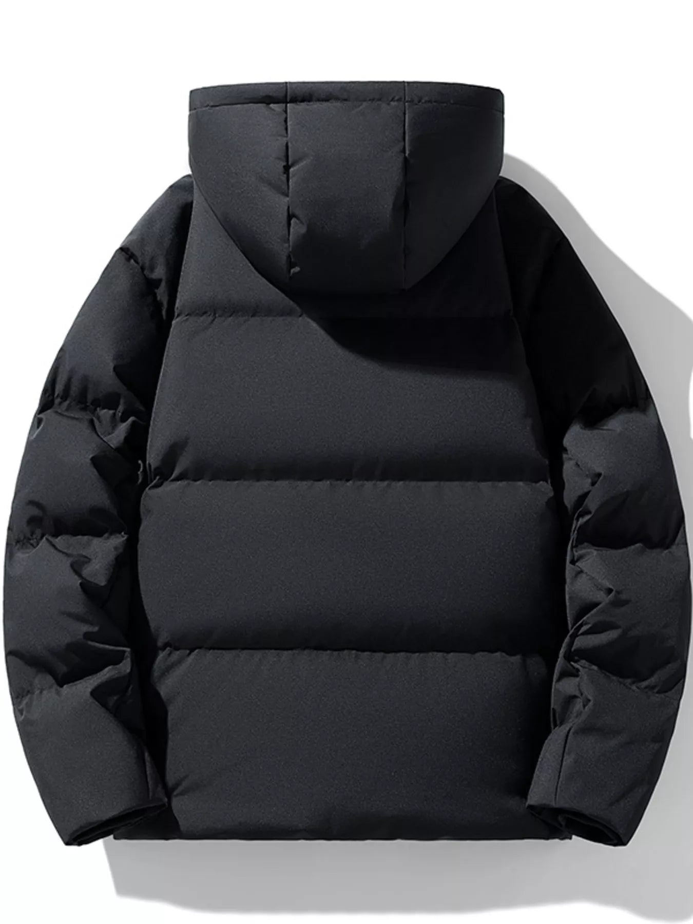 Men's Plus Size Hooded Padded Winter Coat - PBNJ FASHIONS
