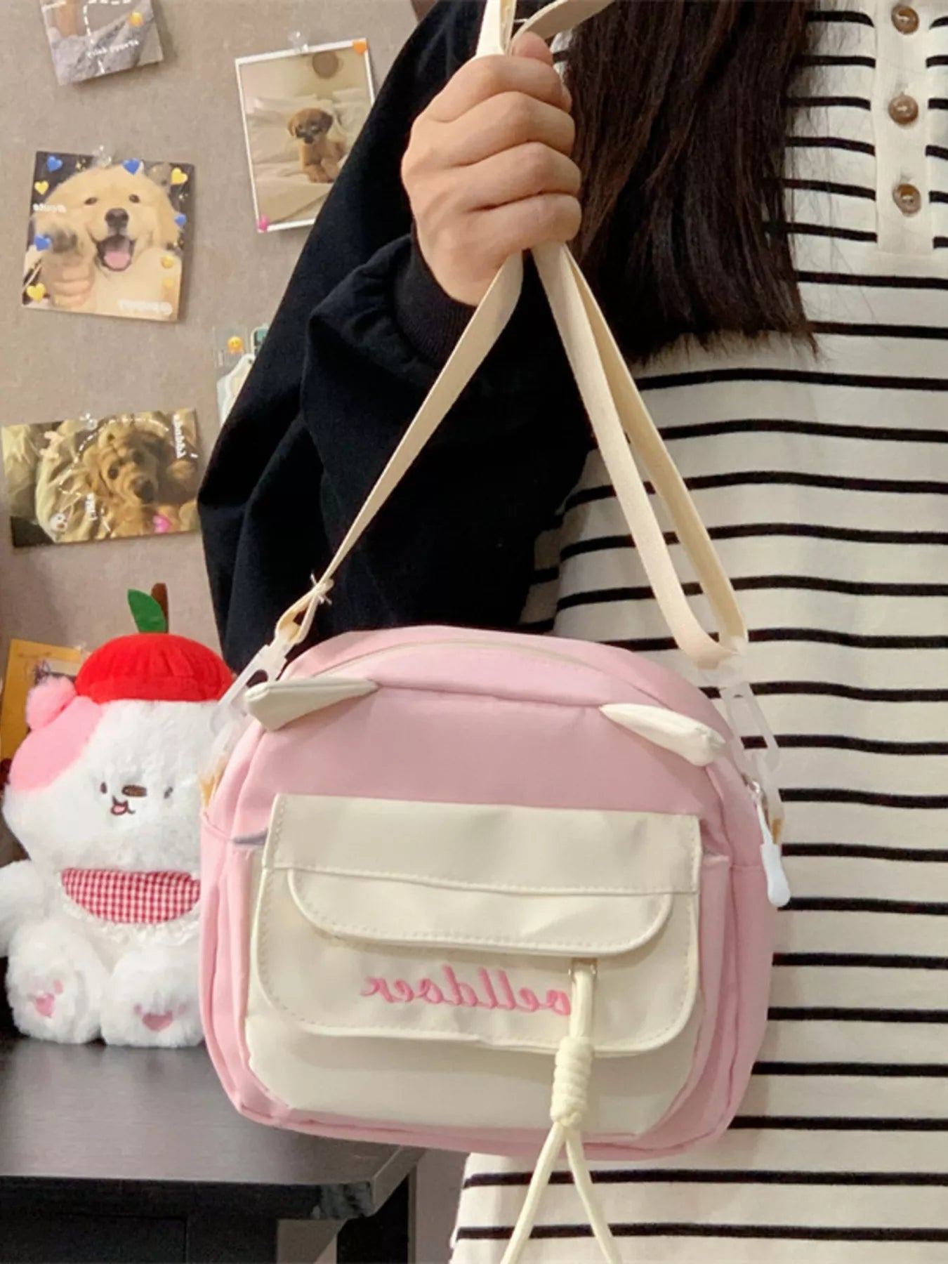 Adjustable Strap Crossbody Bag - PBNJ FASHIONS