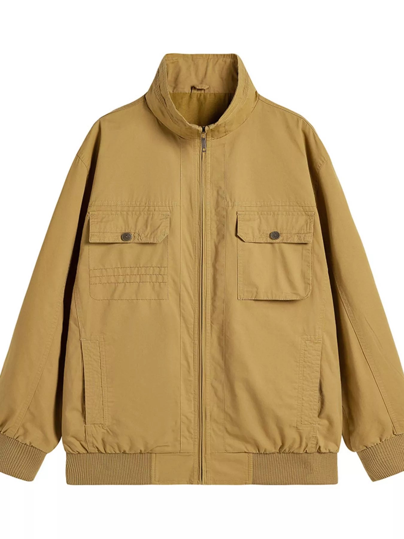 Men's Plus Size Casual Lightweight Zip - Up Jacket - PBNJ FASHIONS