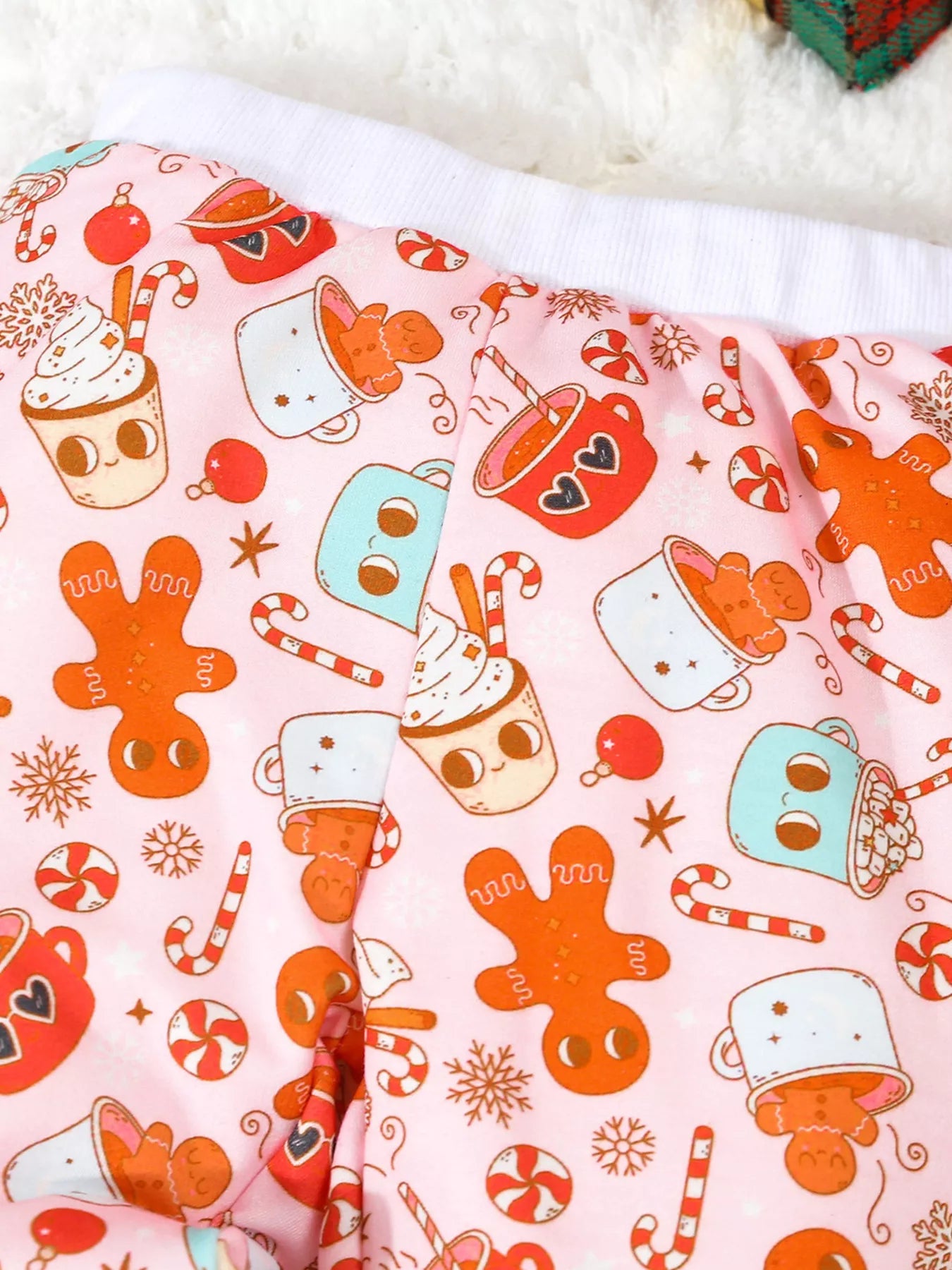 Children's Christmas Santa Print Long Sleeve Set - PBNJ FASHIONS