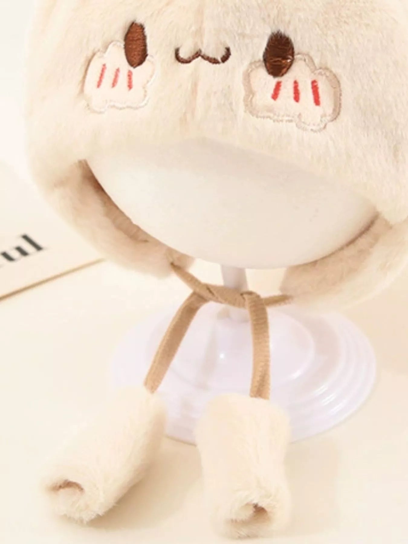 Children's Cute Bear Ear Plush Hat - PBNJ FASHIONS