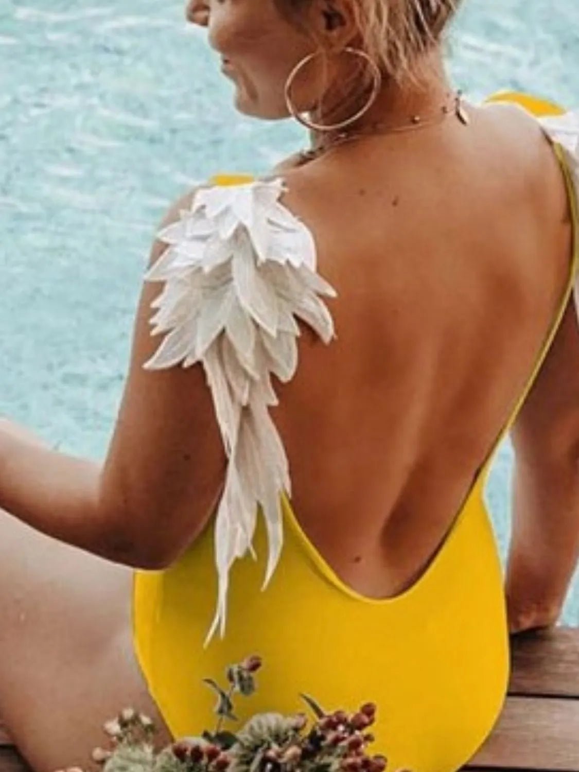 Backless Wide Strap Parent - Child Swimwear - PBNJ FASHIONS