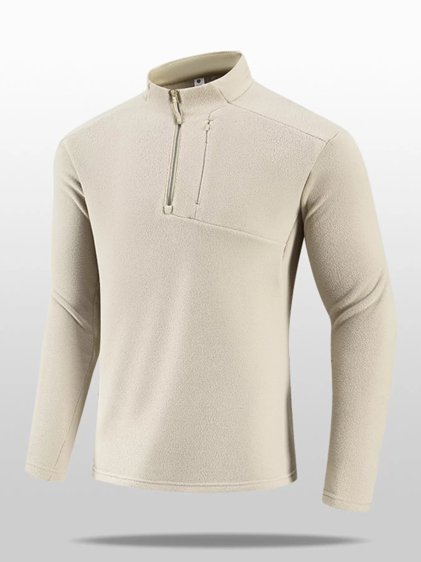 Men's Plus Size Quarter - Zip Fleece Sweatshirt - PBNJ FASHIONS