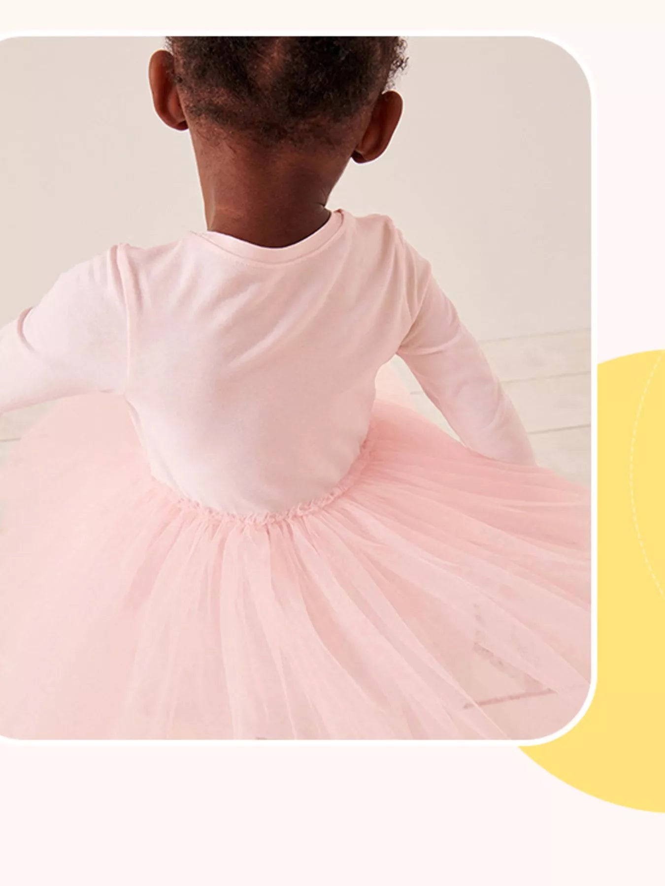 Children's Ballerina Long Sleeve Tulle Dress - PBNJ FASHIONS